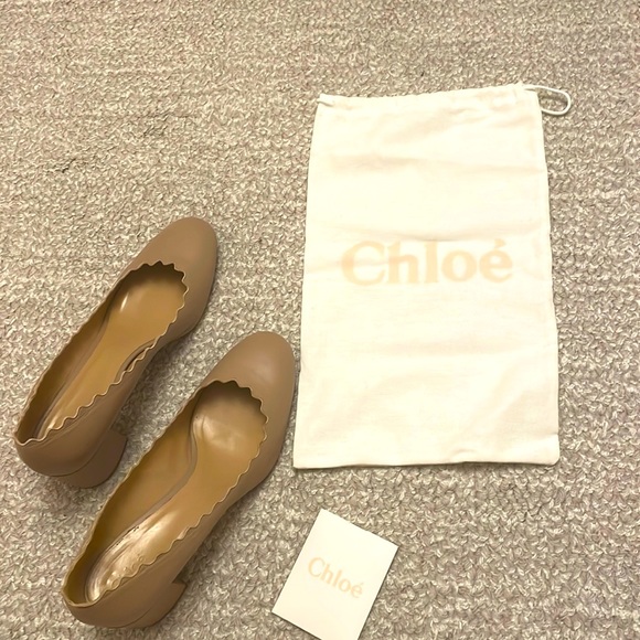 Chloé Napa Leather Pump